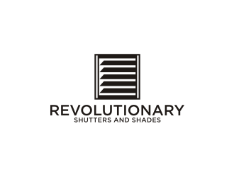 Revolutionary Shutters and Shades logo design by blessings