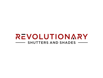 Revolutionary Shutters and Shades logo design by asyqh