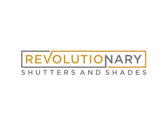 Revolutionary Shutters and Shades logo design by asyqh