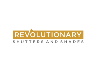 Revolutionary Shutters and Shades logo design by asyqh