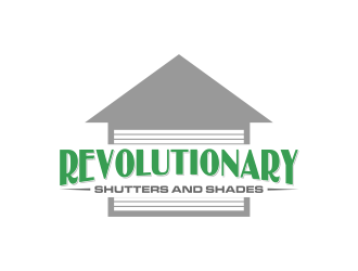 Revolutionary Shutters and Shades logo design by qqdesigns