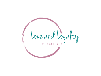 Love and Loyalty Home Care logo design by asyqh