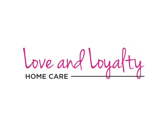 Love and Loyalty Home Care logo design by rief