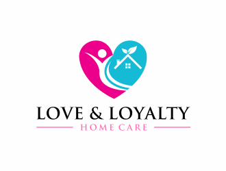 Love and Loyalty Home Care logo design by Msinur