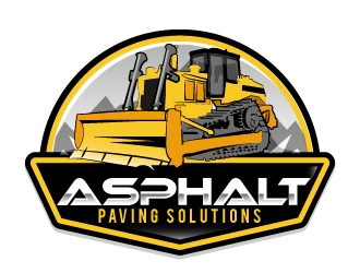 Asphalt Paving Solutions  logo design by AamirKhan
