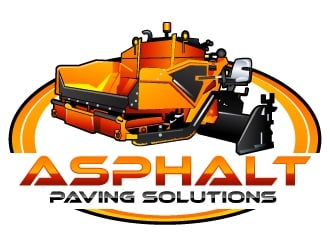 Asphalt Paving Solutions  logo design by uttam