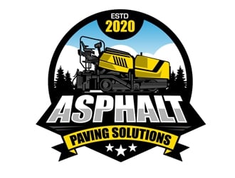 Asphalt Paving Solutions  logo design by DreamLogoDesign