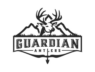 Guardian Antlers logo design by DesignPal