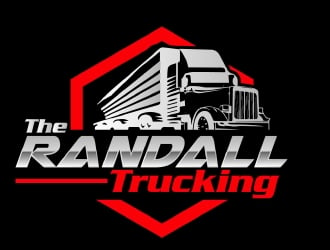 The Randall Trucking logo design by AamirKhan