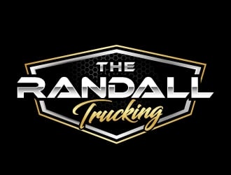 The Randall Trucking logo design by labo