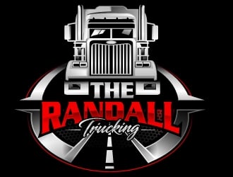 The Randall Trucking logo design by Suvendu