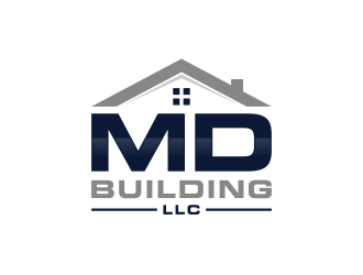 MD Building LLC logo design by ubai popi