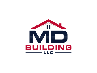 MD Building LLC logo design by ubai popi