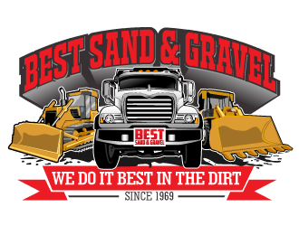 Best Sand & Gravel logo design by THOR_