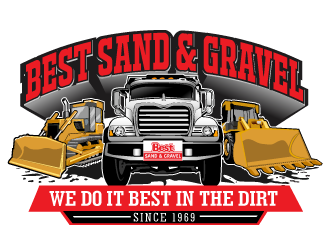 Best Sand & Gravel logo design by THOR_