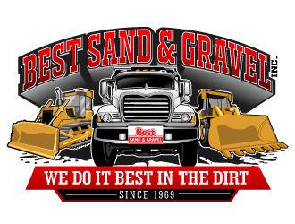 Best Sand & Gravel logo design by THOR_