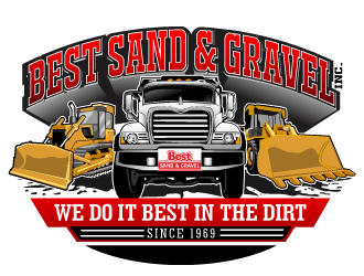 Best Sand & Gravel logo design by THOR_