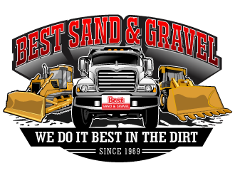 Best Sand & Gravel logo design by THOR_