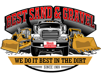 Best Sand & Gravel logo design by THOR_