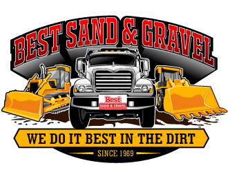 Best Sand & Gravel logo design by THOR_