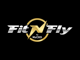 Fit N Fly by MzCEO  logo design by ekitessar