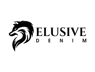 Elusive Denim  logo design by JessicaLopes