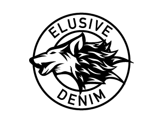 Elusive Denim  logo design by Ultimatum