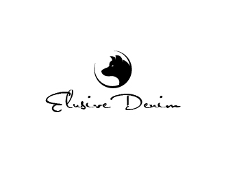 Elusive Denim  logo design by my!dea