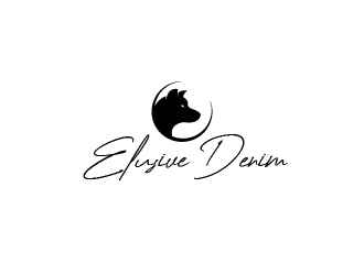 Elusive Denim  logo design by my!dea