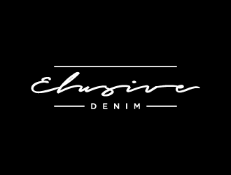 Elusive Denim  logo design by denfransko