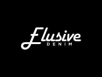 Elusive Denim  logo design by denfransko