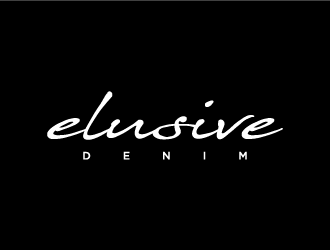 Elusive Denim  logo design by denfransko