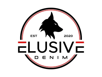 Elusive Denim  logo design by rizuki