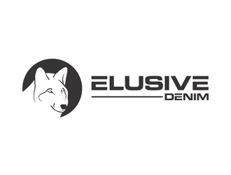 Elusive Denim  logo design by Abril