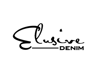 Elusive Denim  logo design by Abril