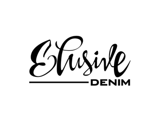 Elusive Denim  logo design by Abril