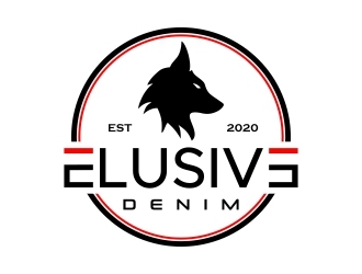 Elusive Denim  logo design by rizuki