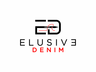 Elusive Denim  logo design by Mahrein