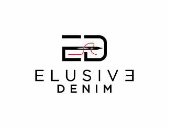 Elusive Denim  logo design by Mahrein