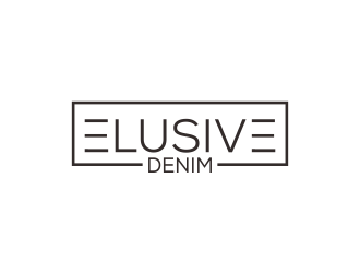 Elusive Denim  logo design by qqdesigns