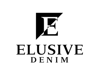 Elusive Denim  logo design by Abril