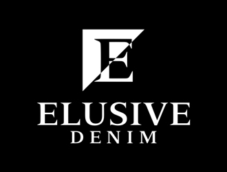 Elusive Denim  logo design by Abril