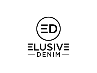 Elusive Denim  logo design by bismillah