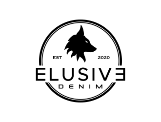 Elusive Denim  logo design by rizuki