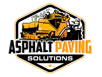 Asphalt Paving Solutions  logo design by gogo