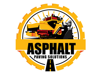 Asphalt Paving Solutions  logo design by gogo