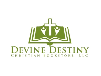 Devine Destiny Christian Bookstore, LLC logo design by AamirKhan