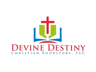 Devine Destiny Christian Bookstore, LLC logo design by AamirKhan