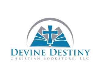 Devine Destiny Christian Bookstore, LLC logo design by AamirKhan