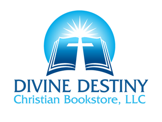 Devine Destiny Christian Bookstore, LLC logo design by megalogos